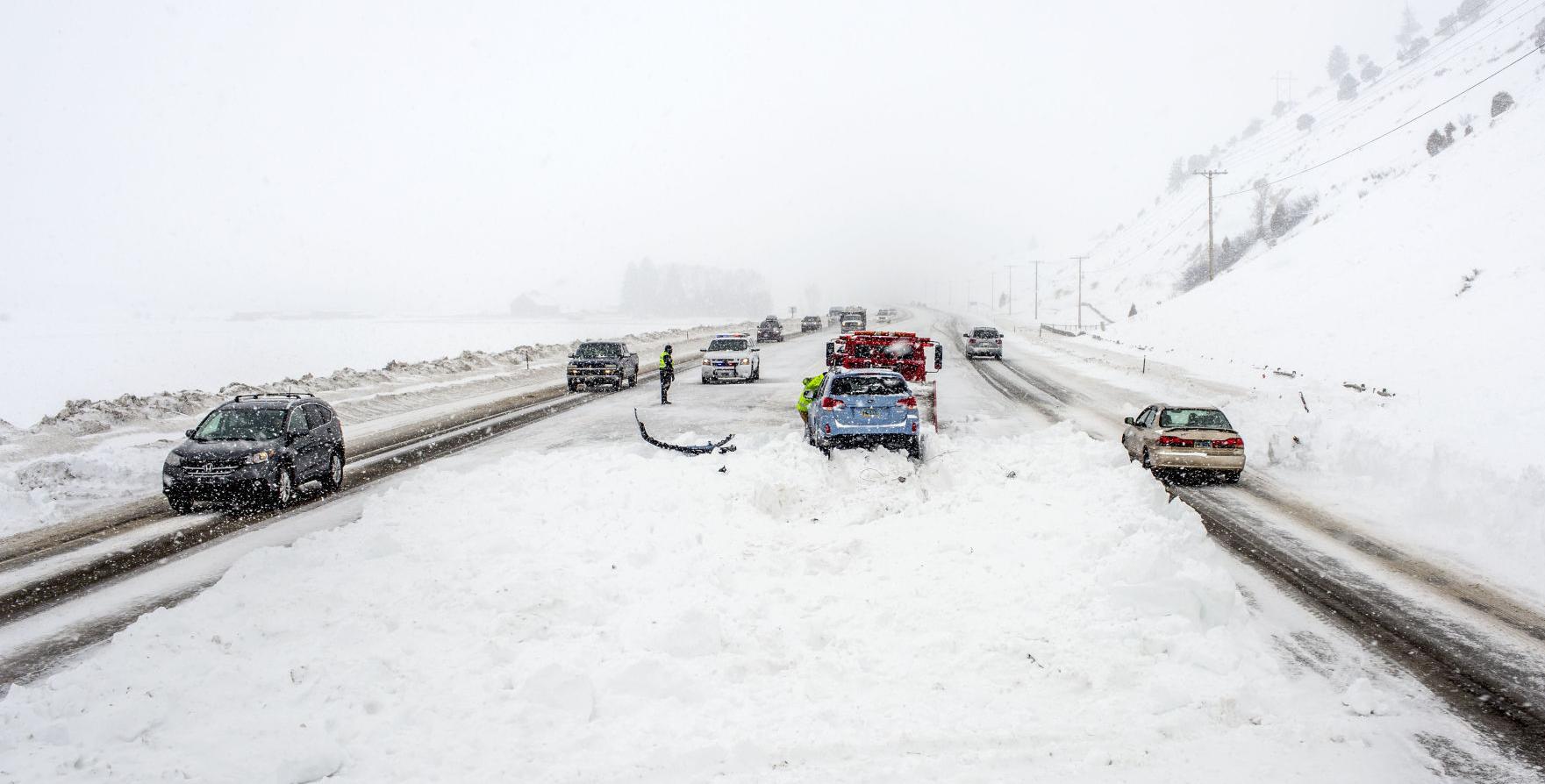 South Highway 89 avalanche